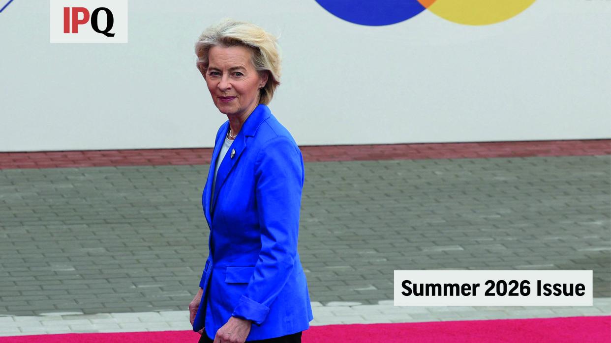 European Commission President Ursula von der Leyen arrives for the European Political Community summit in Yerevan, Armenia, May 4, 2026.