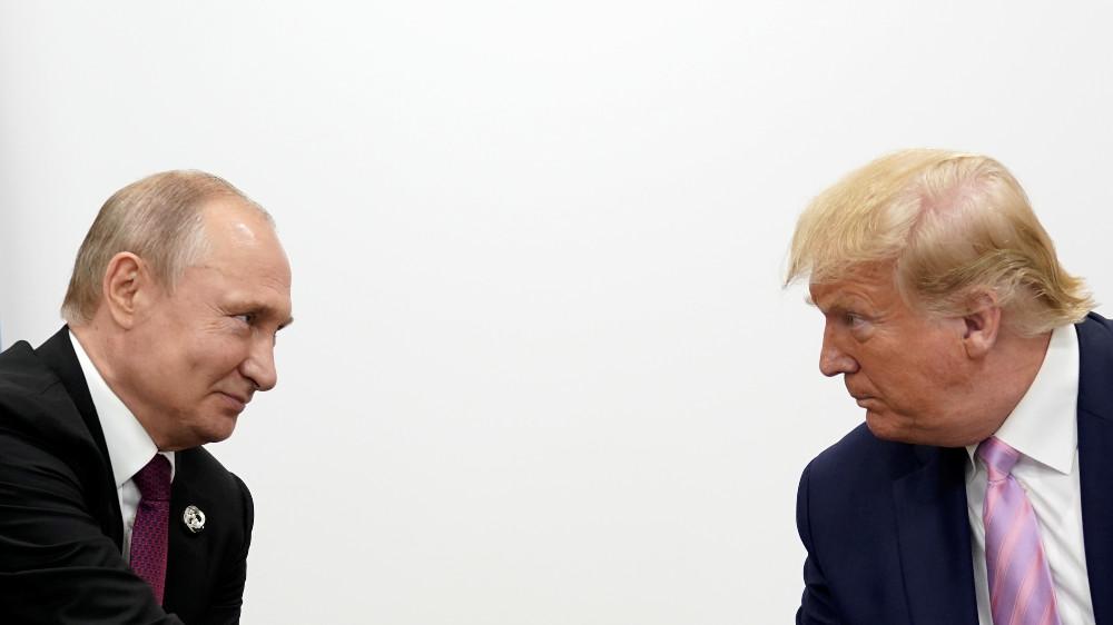 Vladimir Putin and Donald Trump