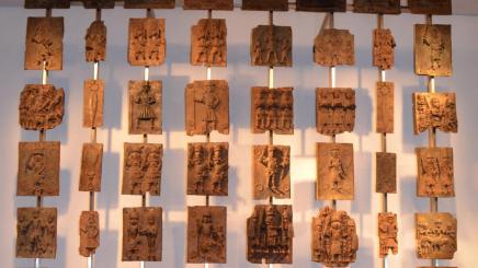 The Benin bronzes in British Museum, London