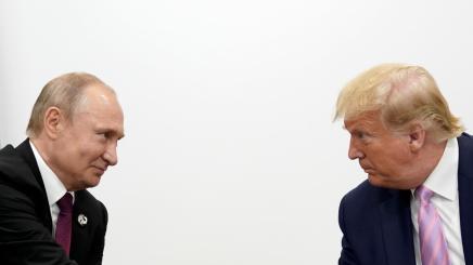 Vladimir Putin and Donald Trump