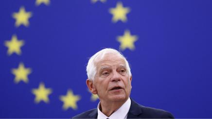 DOCUMENT DATE:  13 September, 2022  EU Foreign Policy Chief Josep Borrell addresses a plenary session of the European Parliament in Strasbourg, France September 13, 2022.